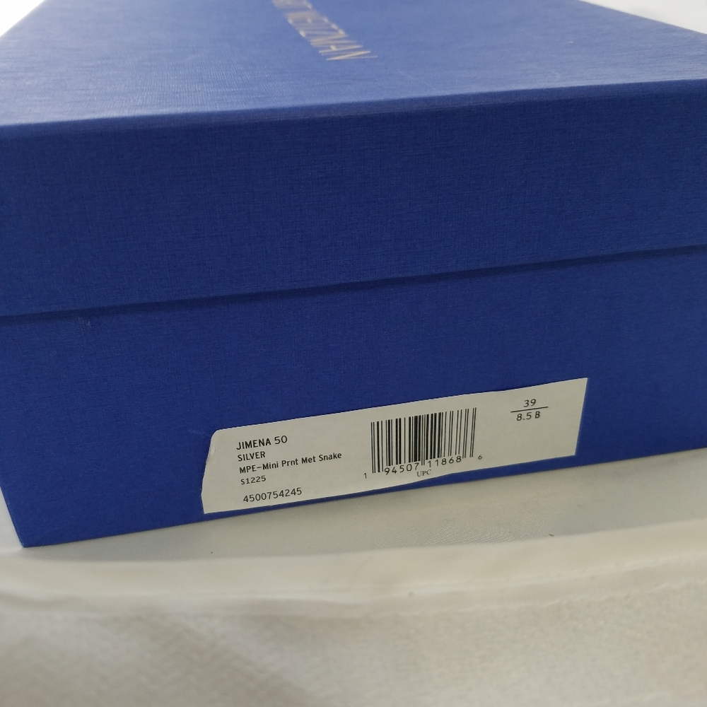 Stuart weitzman Jimenez silver snake 39 8.5 sandal - Picture 4 of 4